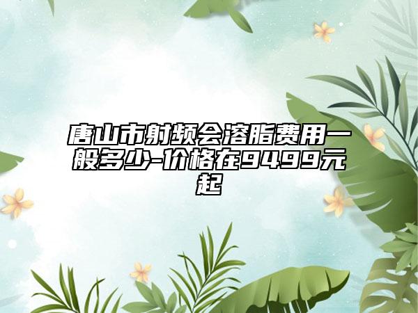 唐山市射頻會(huì)溶脂費(fèi)用一般多少-價(jià)格在9499元起