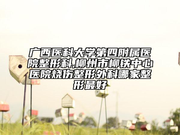 廣西醫(yī)科大學第四附屬醫(yī)院整形科,柳州市柳鐵中心醫(yī)院燒傷整形外科哪家整形最好
